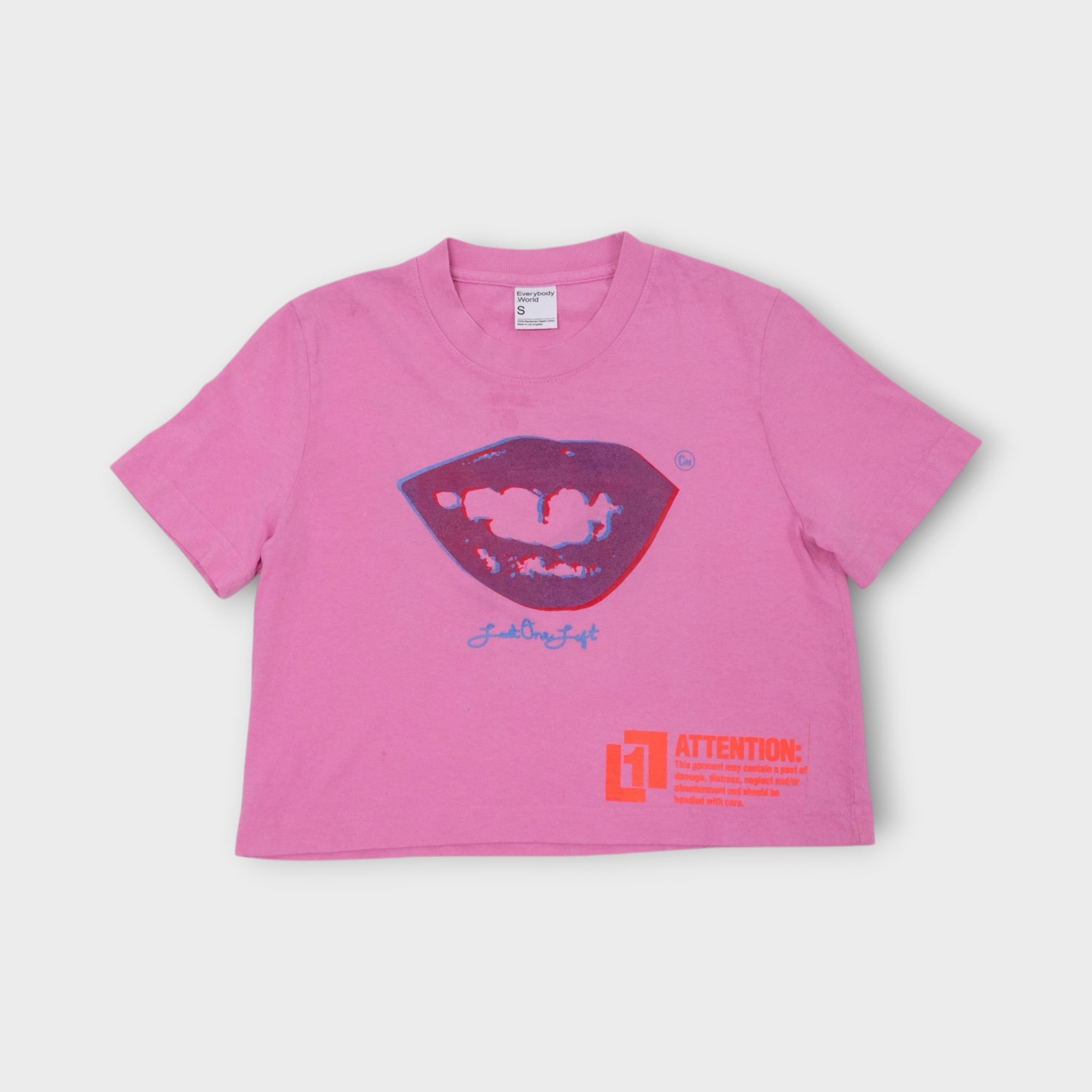 Smile Baby Tee - Pixie Pink