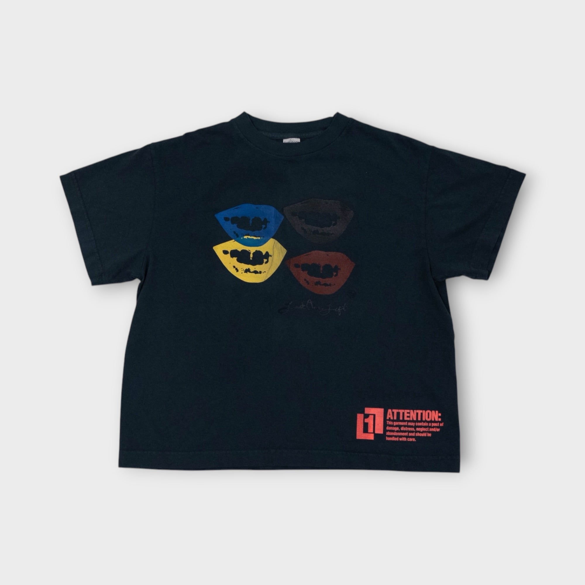 Smile(s) Boxy Tee - Slate