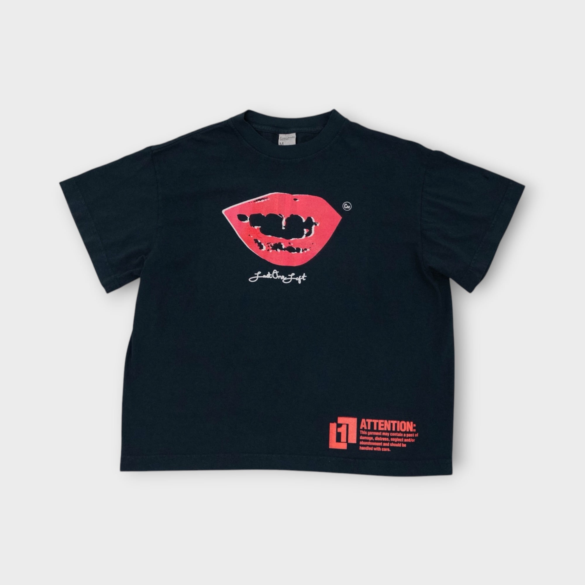Smile Boxy Tee - Slate
