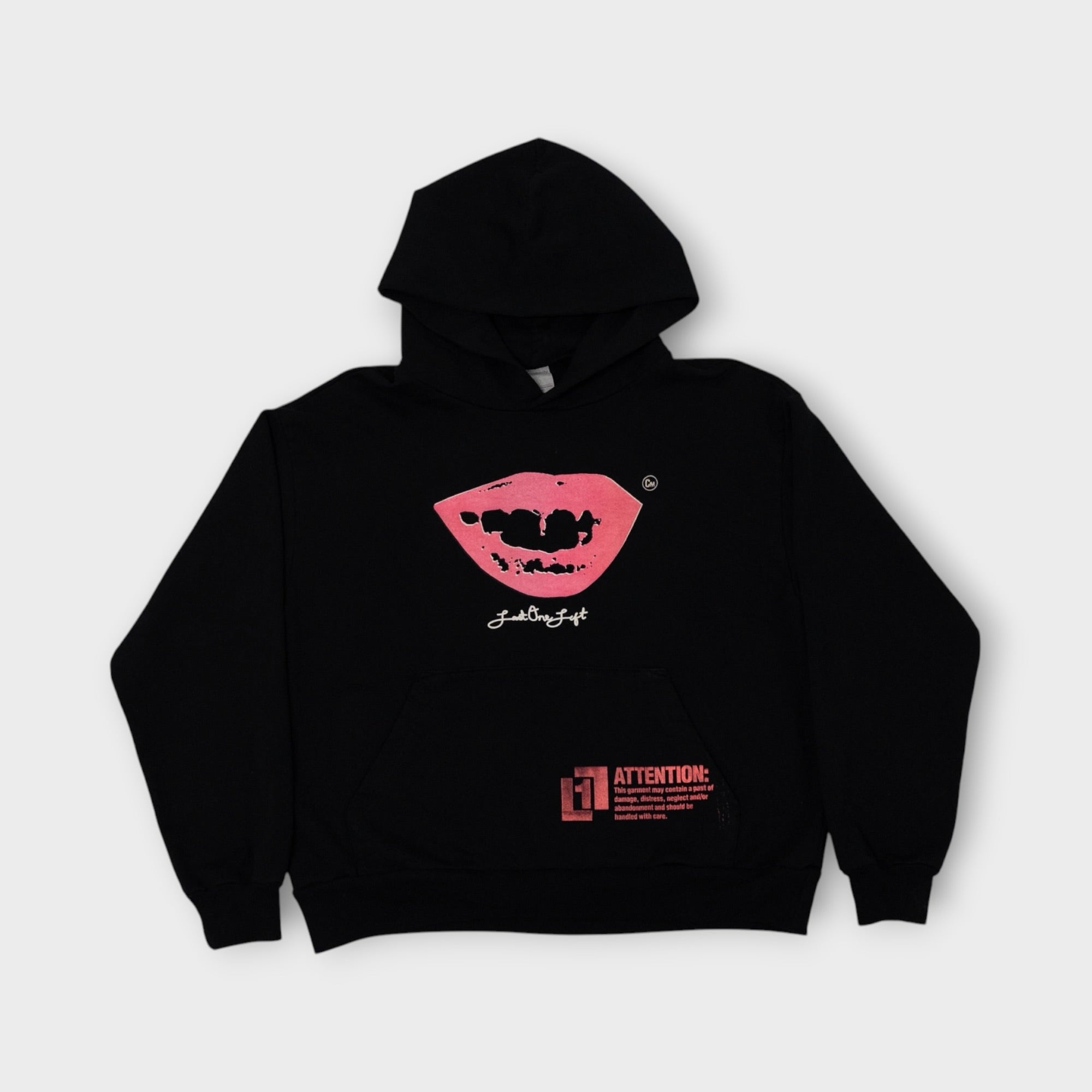 Smile Hoodie - Black