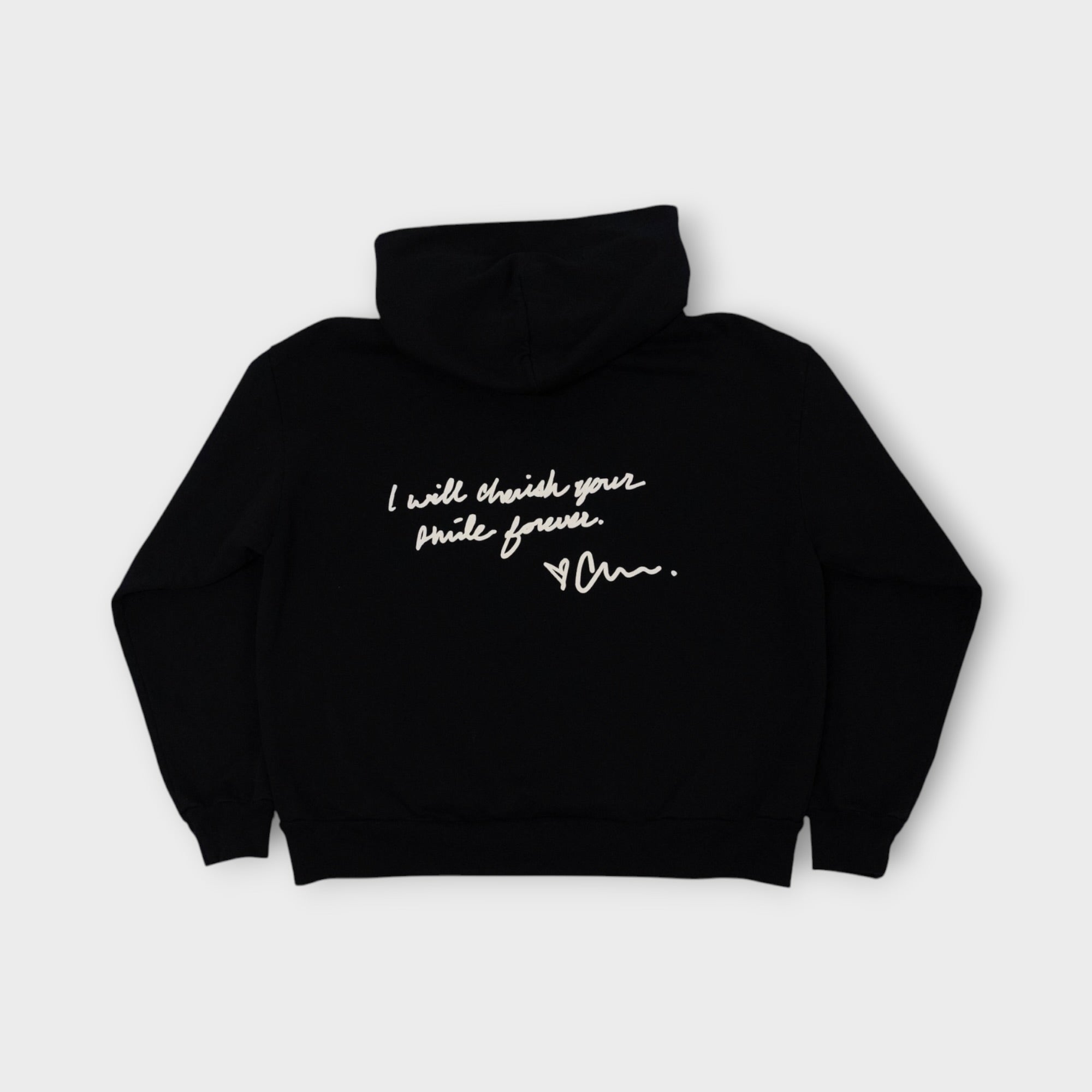 Smile Hoodie - Black