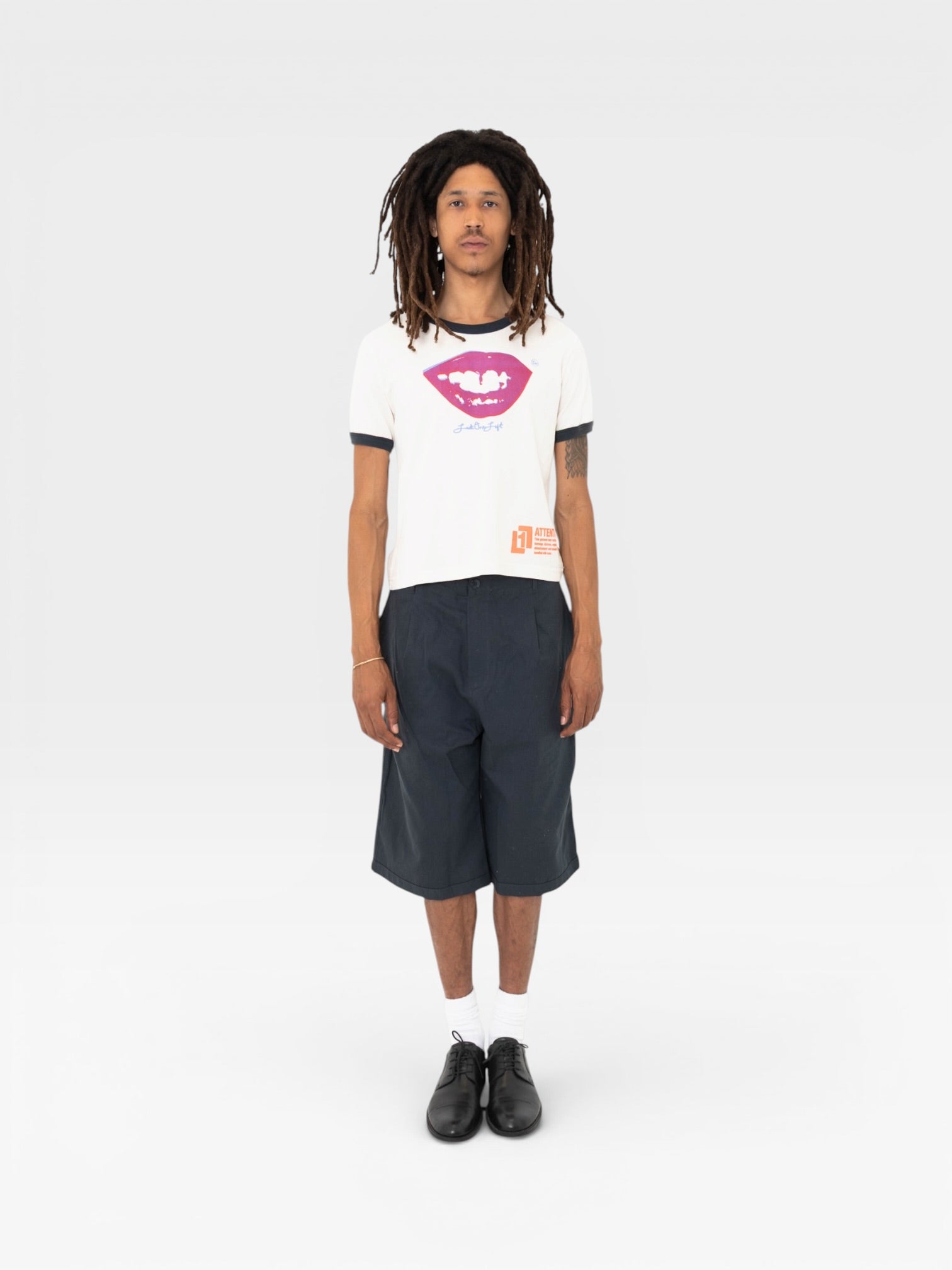 Smile Ringer Tee - Scour