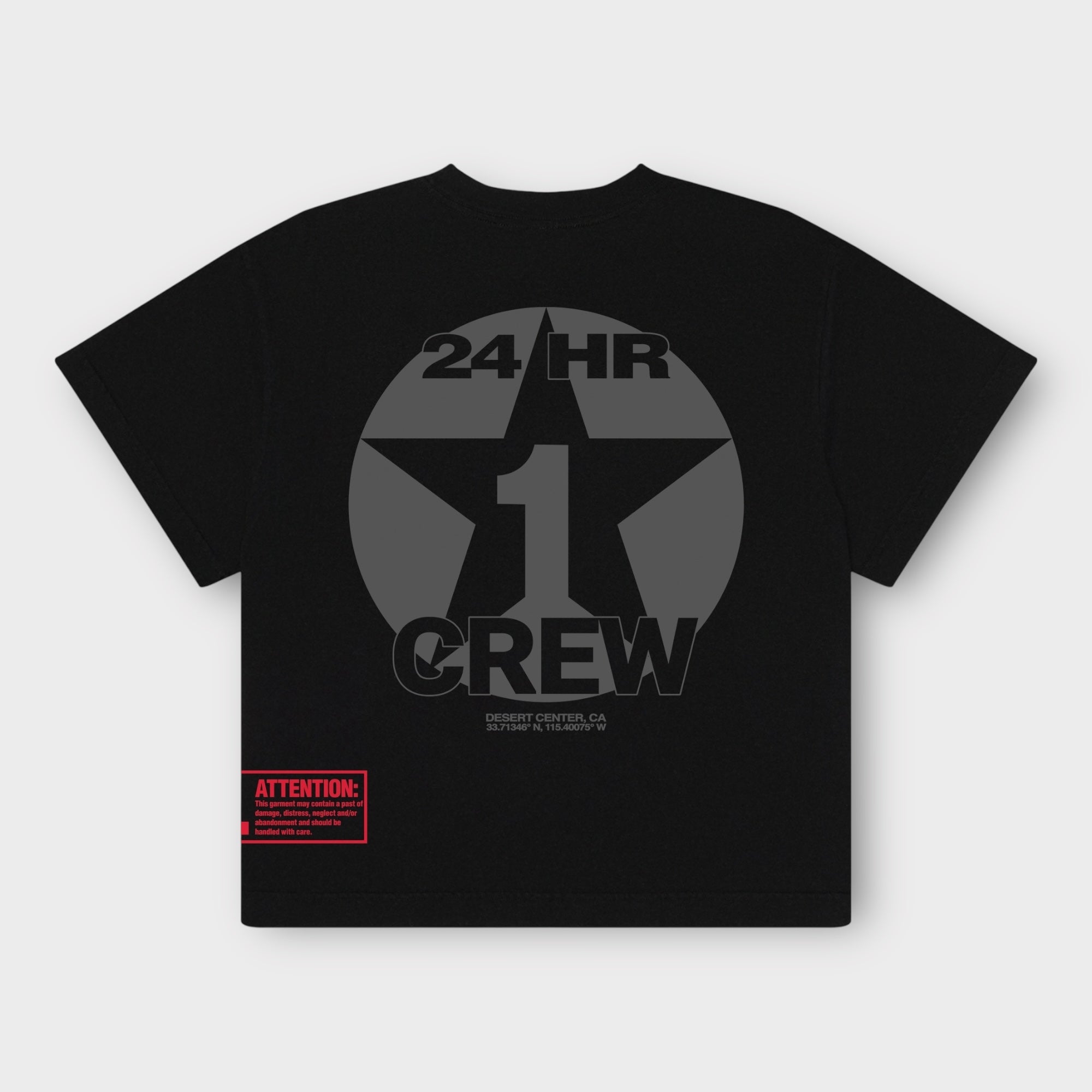 24 HR CREW - Boxy Fit