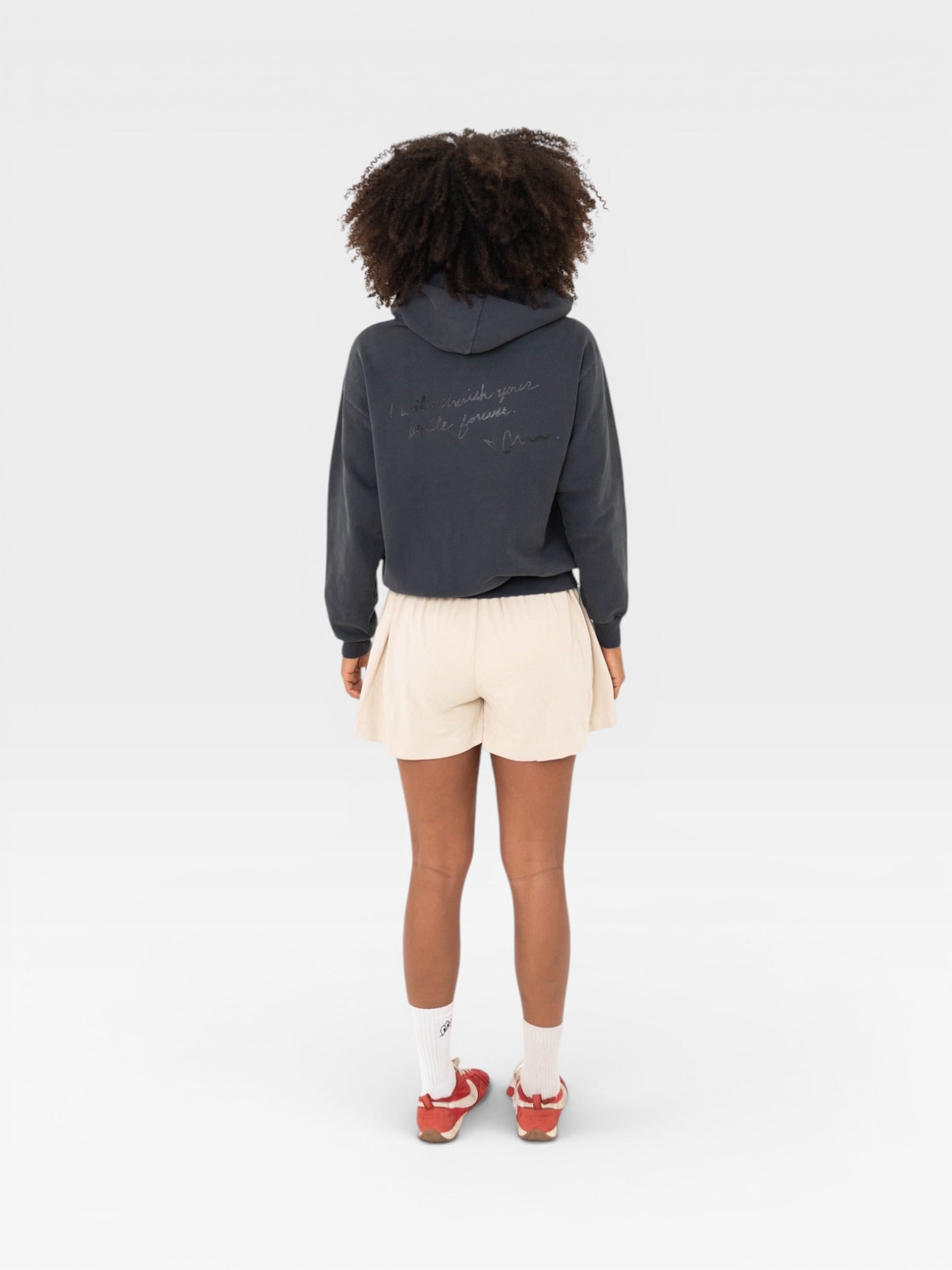 Smile(s) Zip Hoodie - Slate