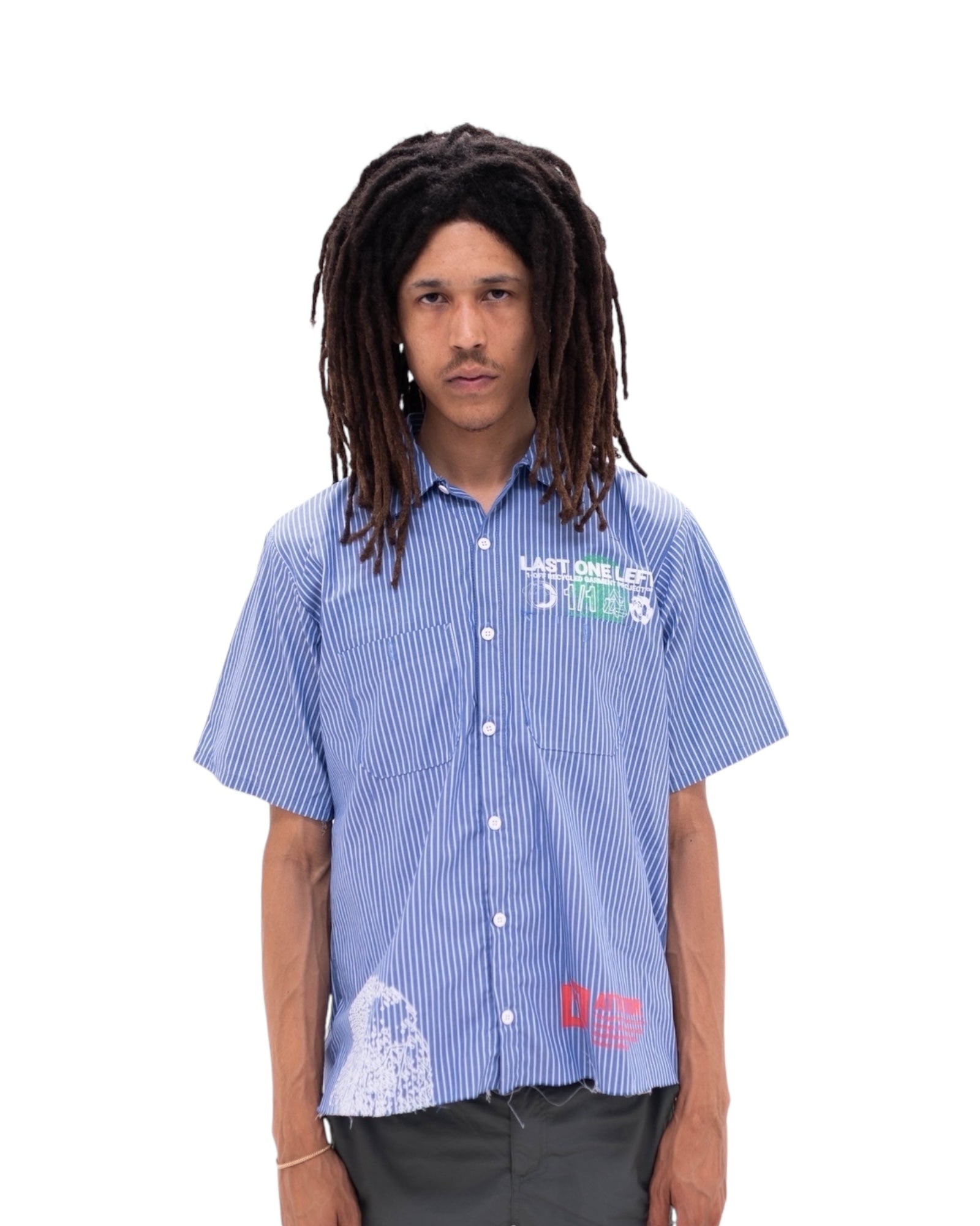 Striped Work Shirt
