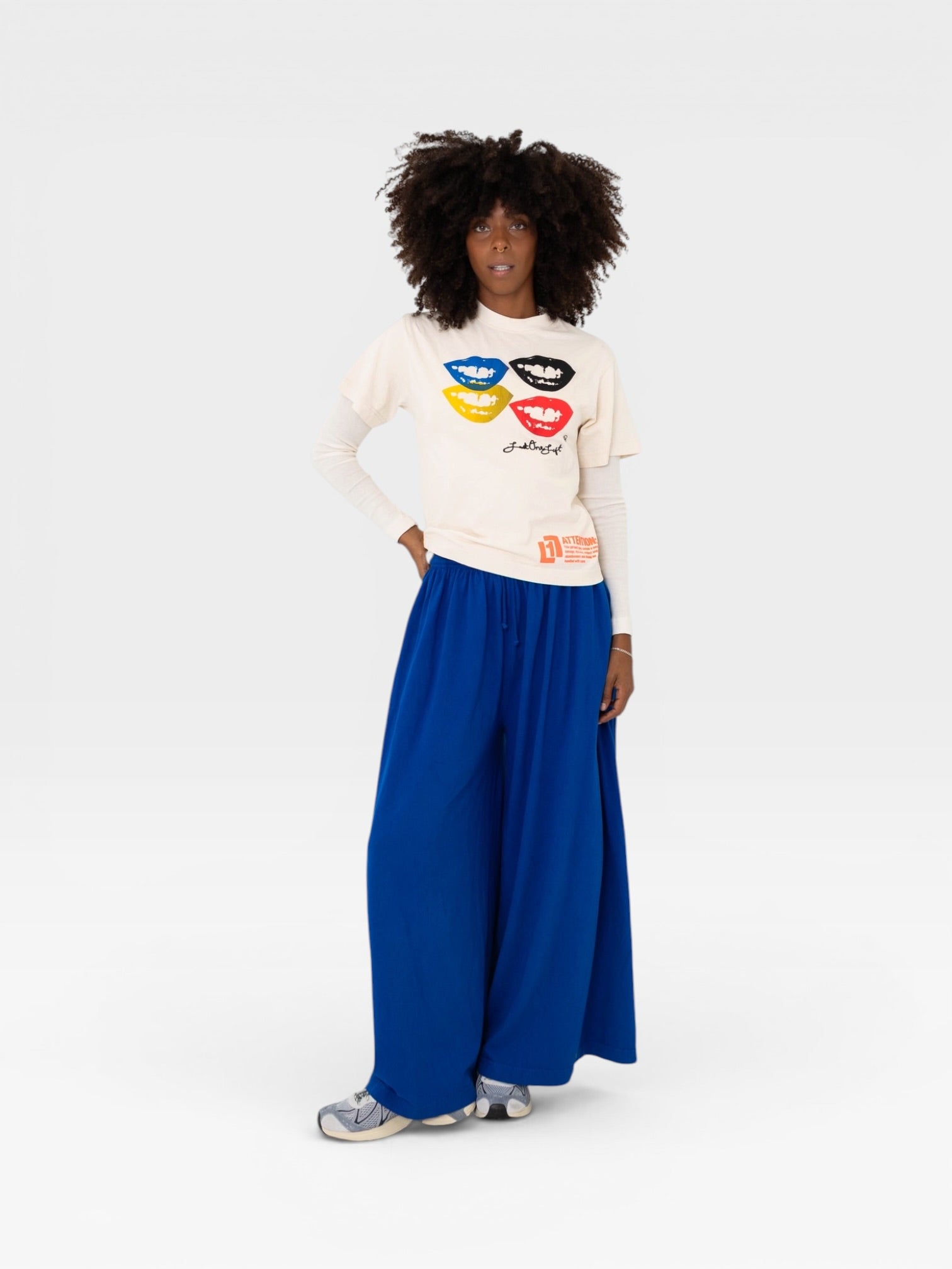 Smile(s) Boxy Tee - Scour